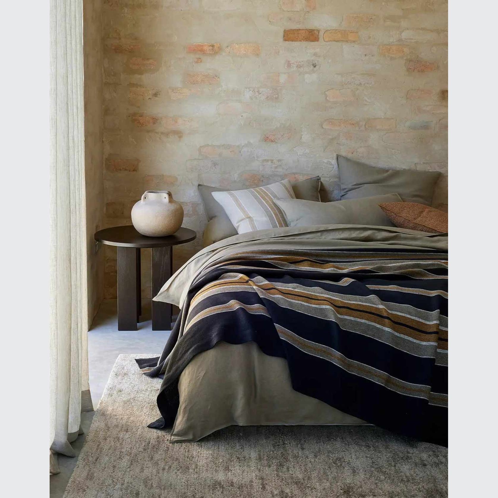 Weave Home Franco Cushion - Amber | 50 x 50cm gallery detail image