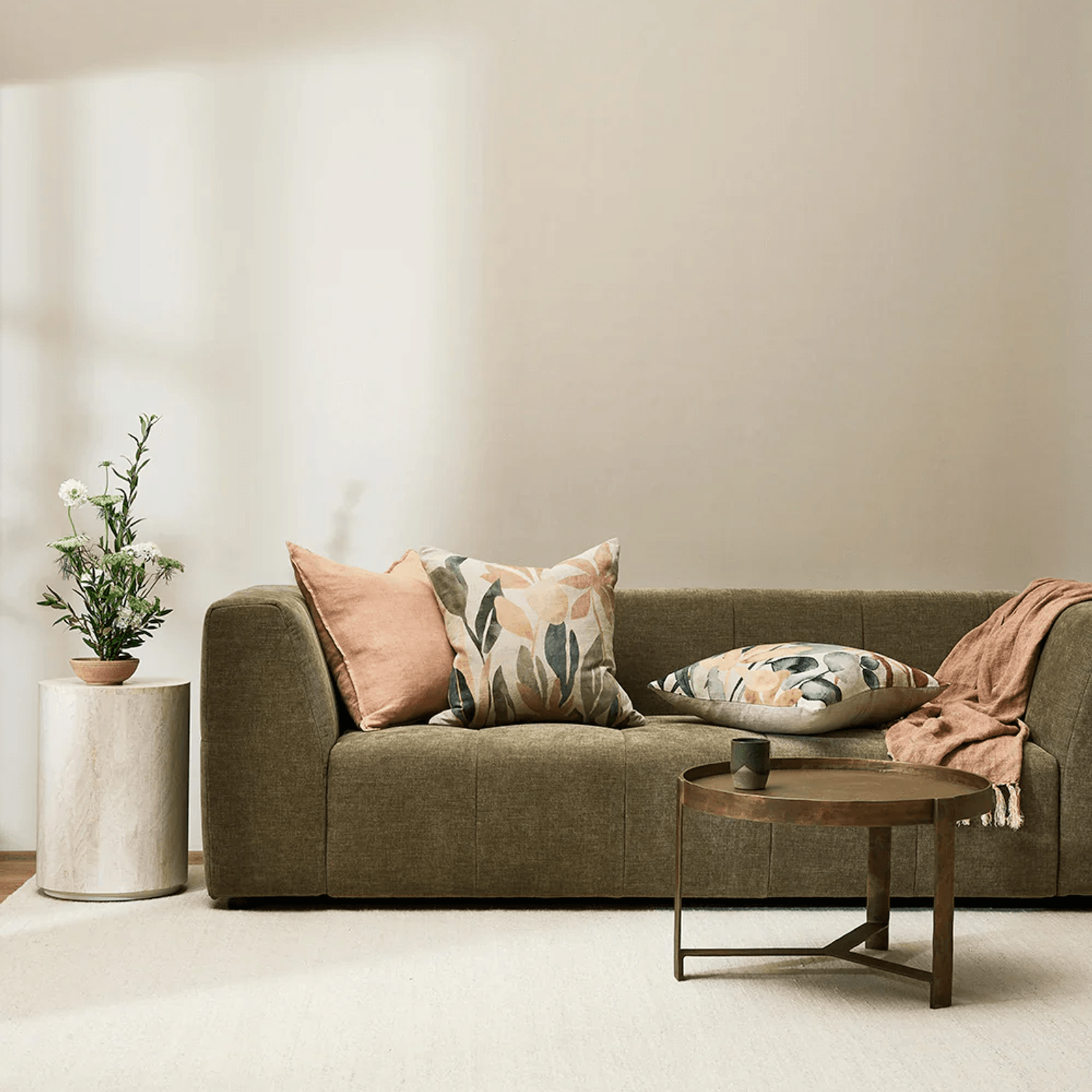 Baya Imelda Cushion | 100% Linen gallery detail image
