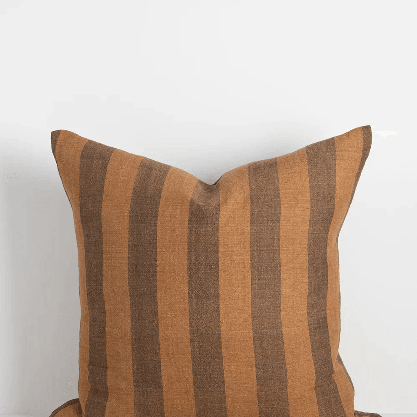 Baya Noosa Cushion - Cumin | On-Trend Stripe gallery detail image