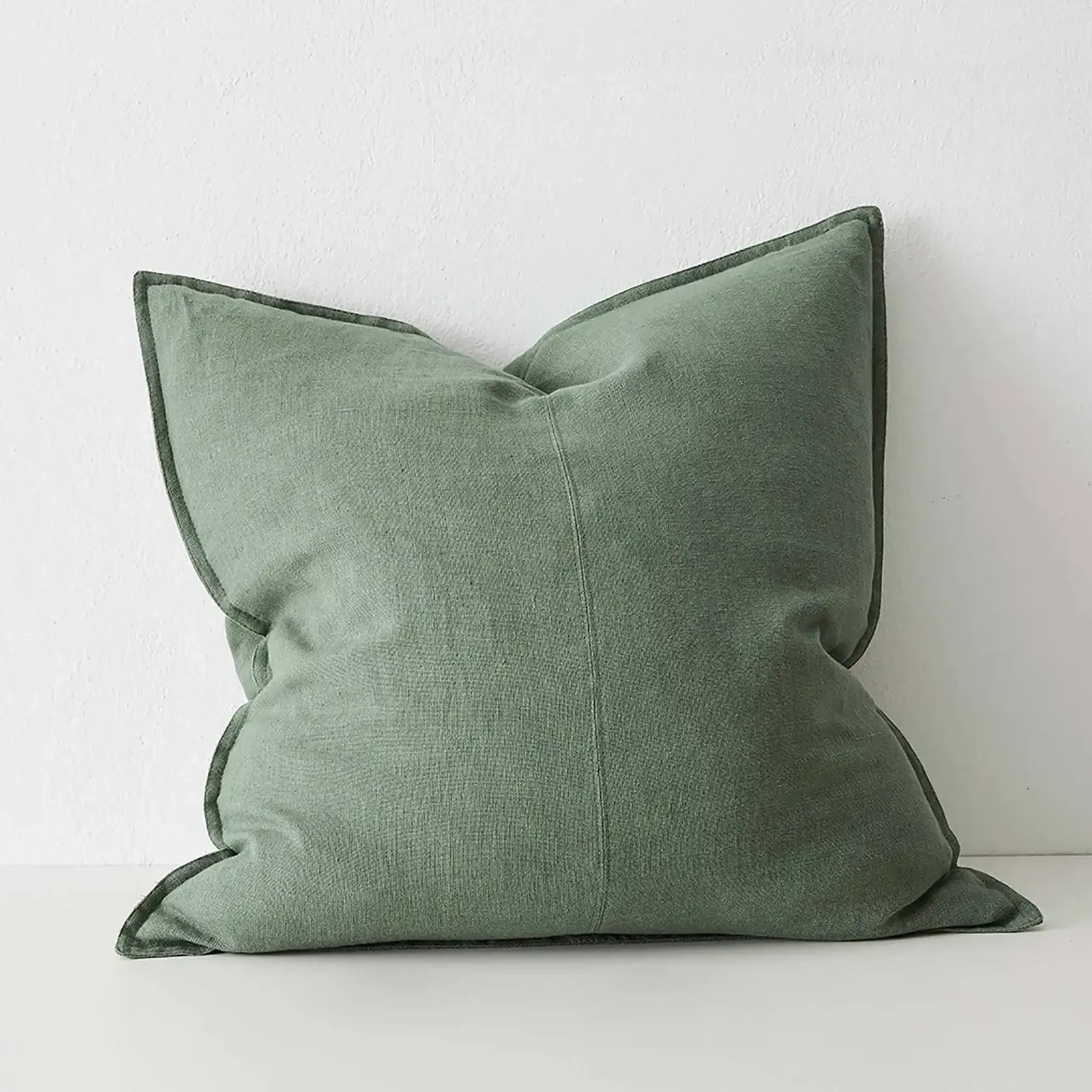 Weave Home European Linen Como Cushion Cover - Juniper gallery detail image
