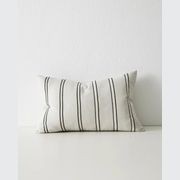 Weave Home Vinnie Striped Cushion - Glacier | Square and Lumbar gallery detail image