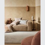 Weave Home Vinnie Striped Cushion - Glacier | Square and Lumbar gallery detail image