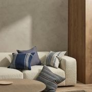 Weave Home Franco Cushion - Denim | 50 x 50cm gallery detail image