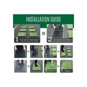 Artificial Grass Deck Tiles 300*300*20 - pack of 10 gallery detail image