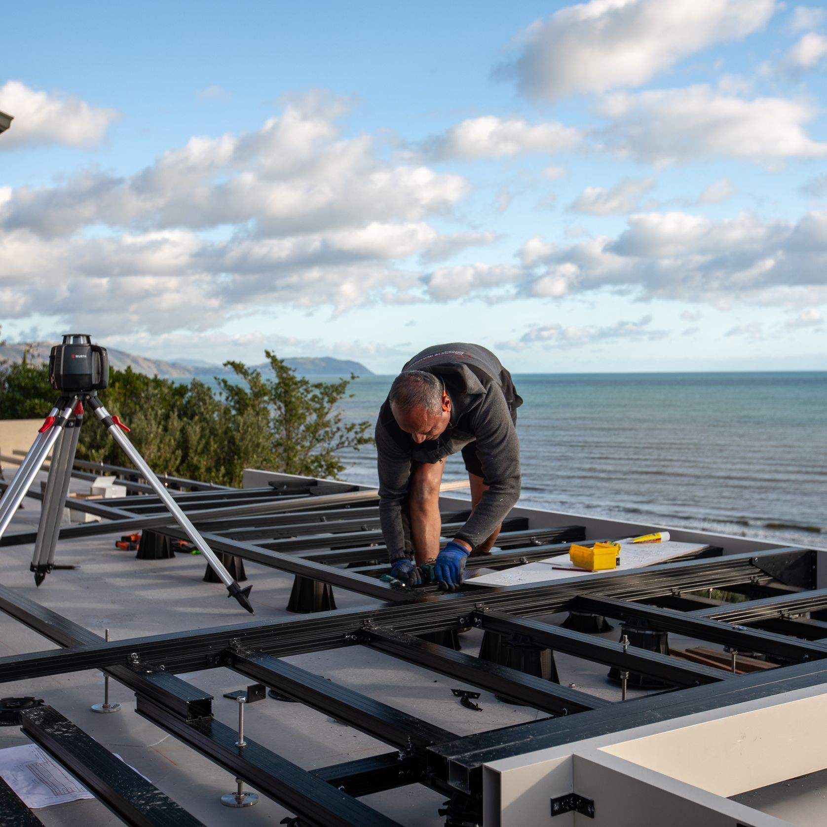 TreadTech Aluminium Deck Framing System gallery detail image