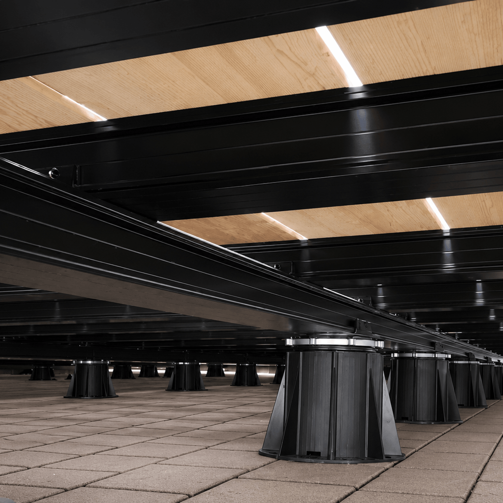 TreadTech Aluminium Deck Framing System gallery detail image