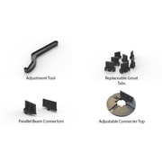 Fixplus Pedestal and Tile Support Deck System gallery detail image