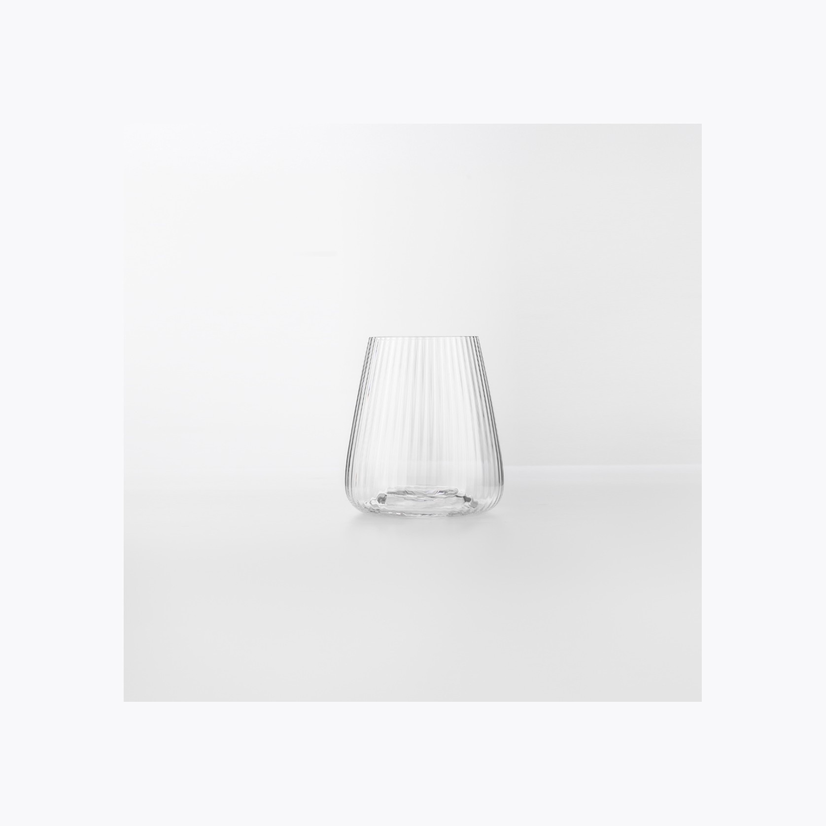 Melted Crystal Stemless Glass- Set of 4 gallery detail image