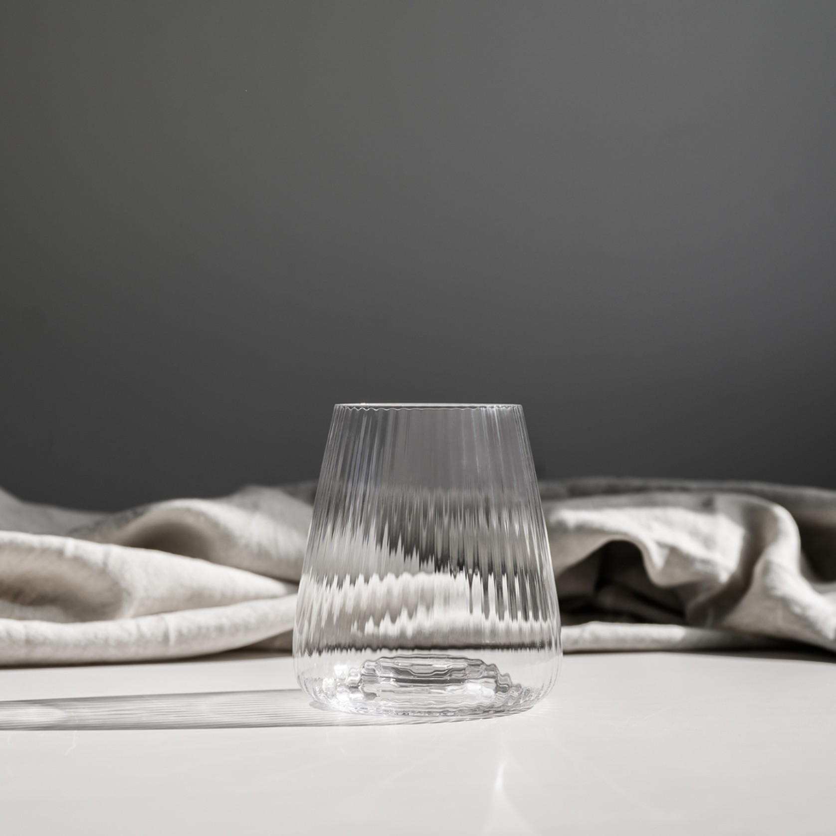 Melted Crystal Stemless Glass- Set of 4 gallery detail image