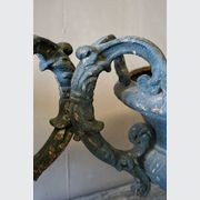 French Antique Cast Iron Urns (Pair) gallery detail image