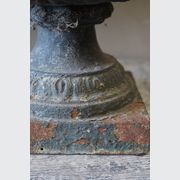 French Antique Cast Iron Urns (Pair) gallery detail image