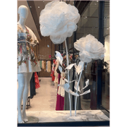 Giant White Rose on Stand Set gallery detail image