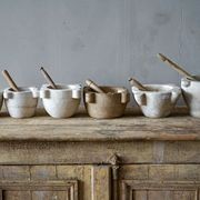 Antique French Marble Mortar & Pestle gallery detail image