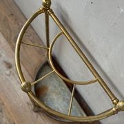 Antique French Brass Umbrella Stand gallery detail image