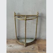 Antique French Brass Umbrella Stand gallery detail image