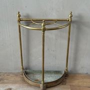 Antique French Brass Umbrella Stand gallery detail image