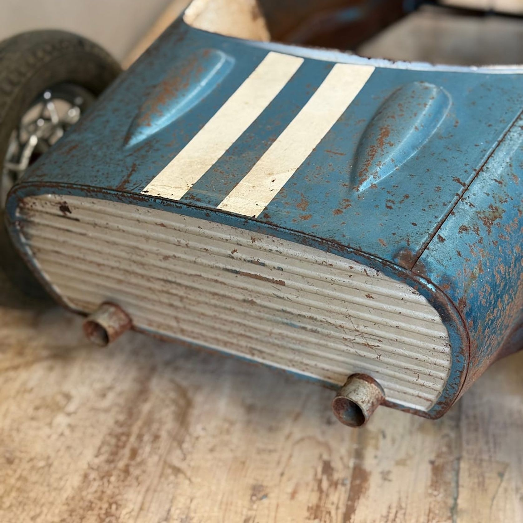 Vintage French Ferrari Pedal Car gallery detail image