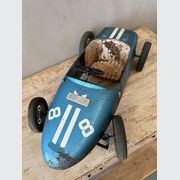 Vintage French Ferrari Pedal Car gallery detail image