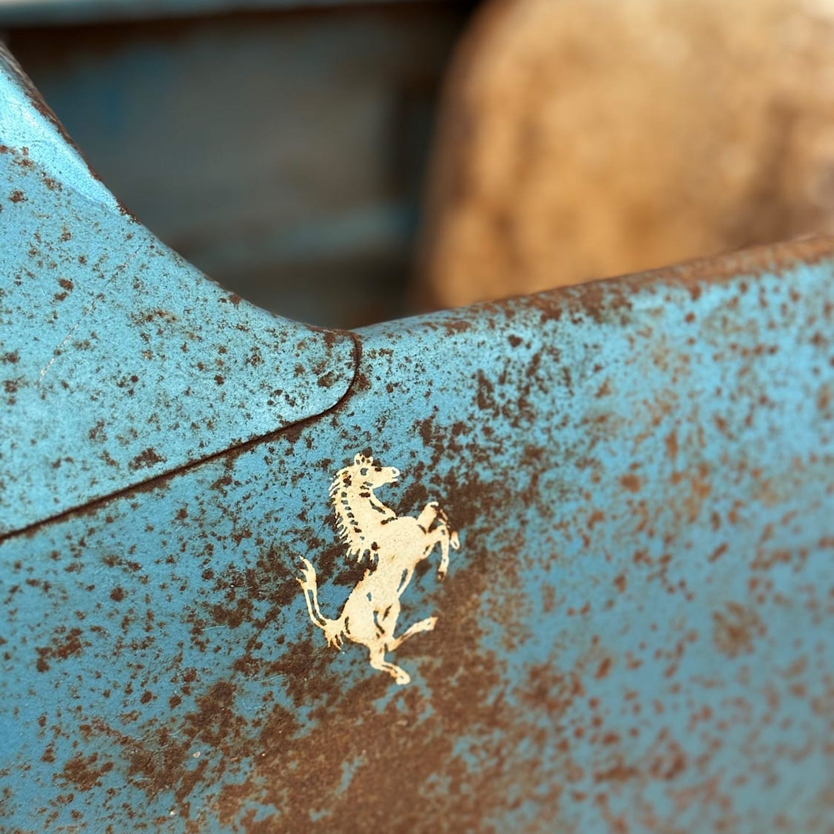 Vintage French Ferrari Pedal Car gallery detail image