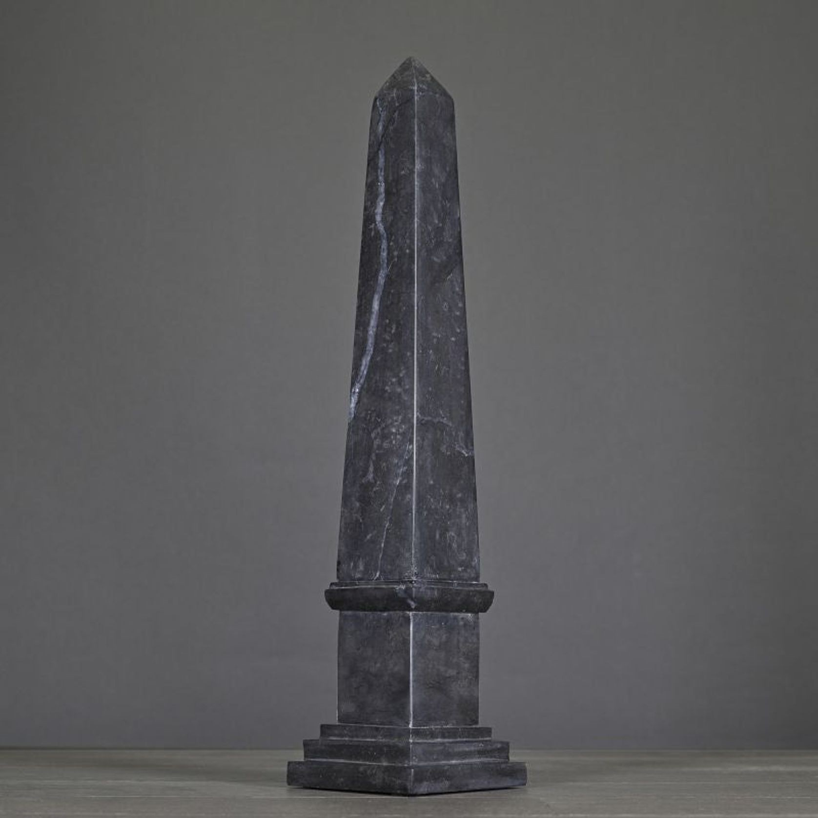 Grey-Black Marble Obelisk gallery detail image
