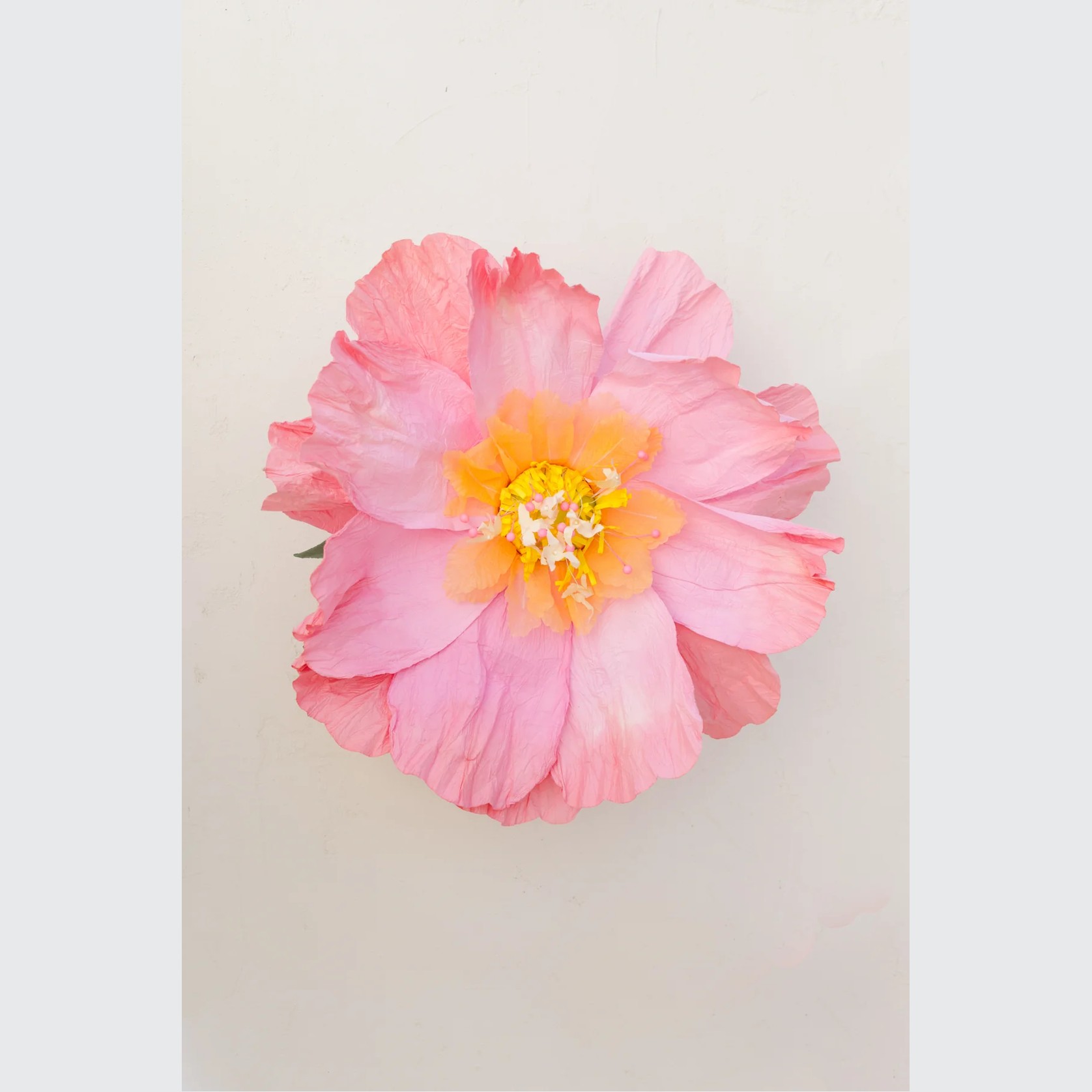 Two Toned Crepe Paper Flower gallery detail image