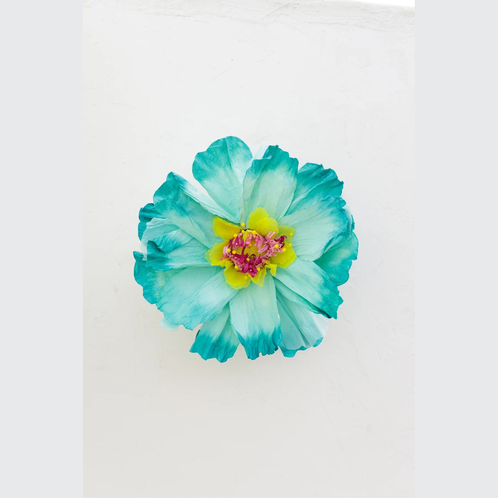 Two Toned Crepe Paper Flower gallery detail image