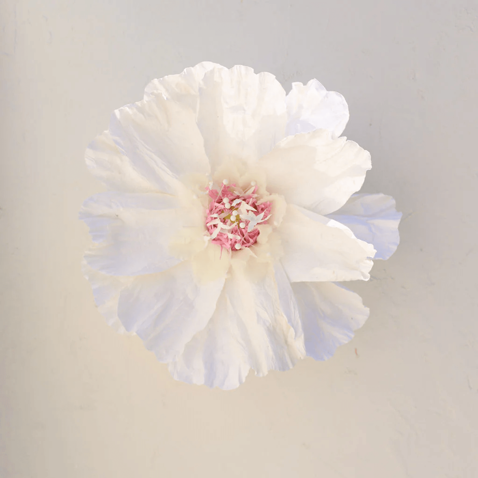 Two Toned Crepe Paper Flower gallery detail image