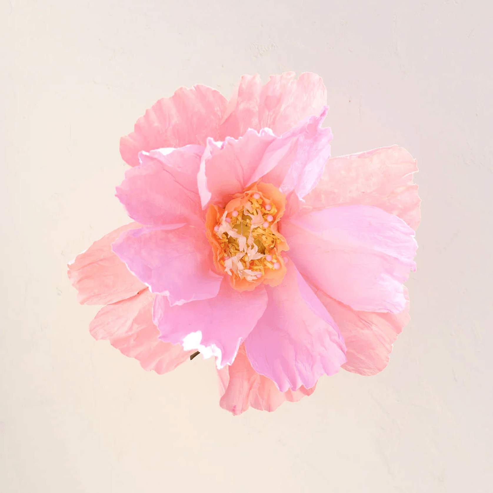 Two Toned Crepe Paper Flower gallery detail image