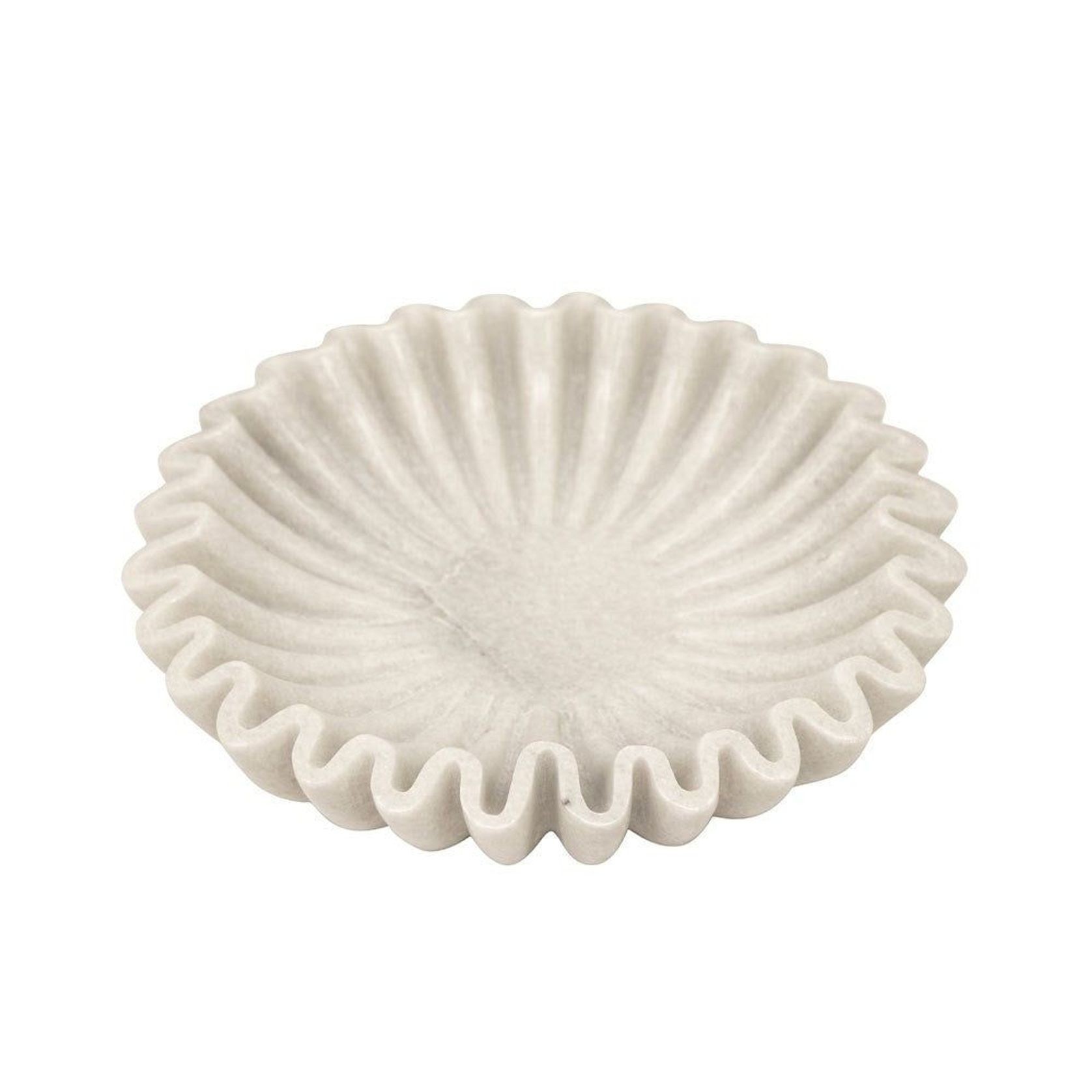 Pleat Marble Dish - Small gallery detail image