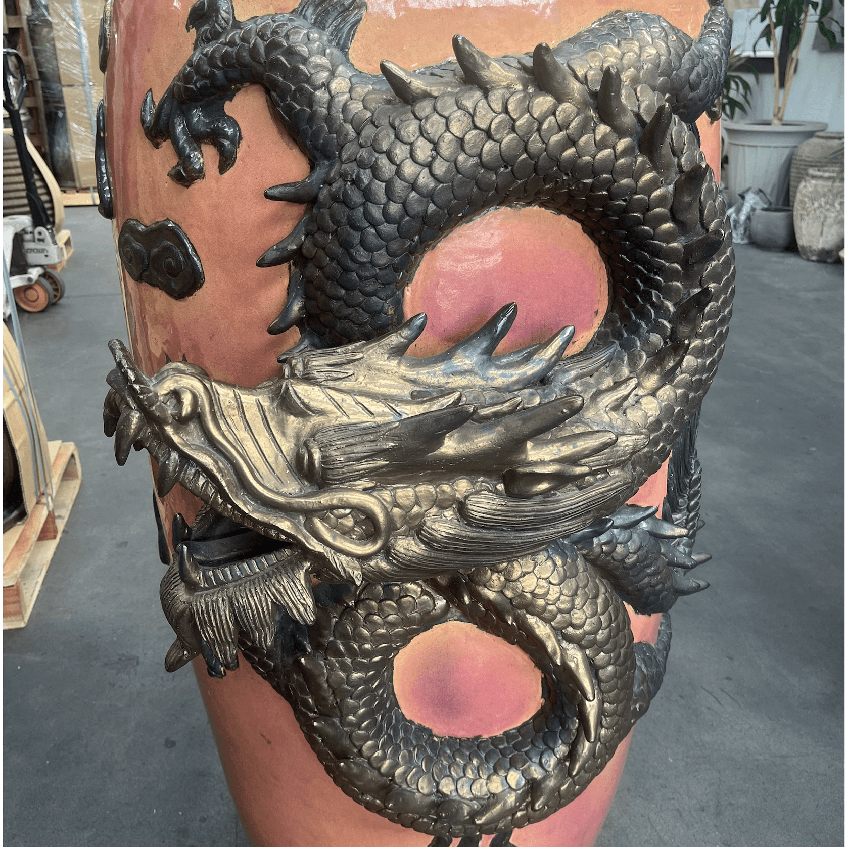 Tall Dragon Jar gallery detail image