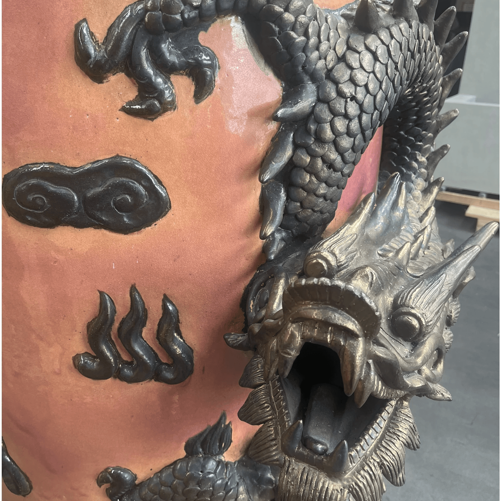 Tall Dragon Jar gallery detail image