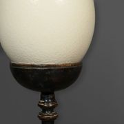 Ostrich Egg on Napoleon III Pedestal gallery detail image