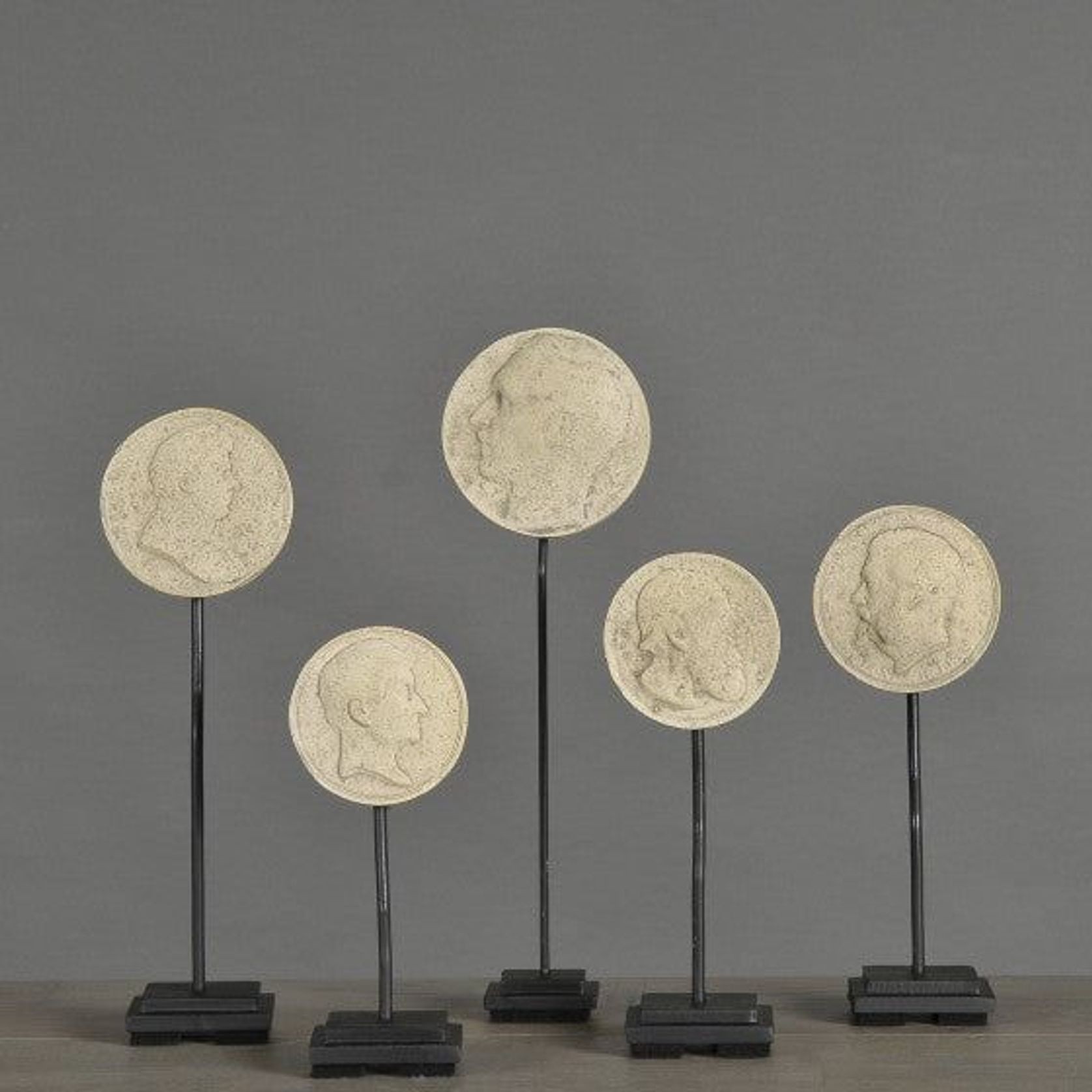 Set of 5 19th Century Medallions Set of 5 19th Century gallery detail image