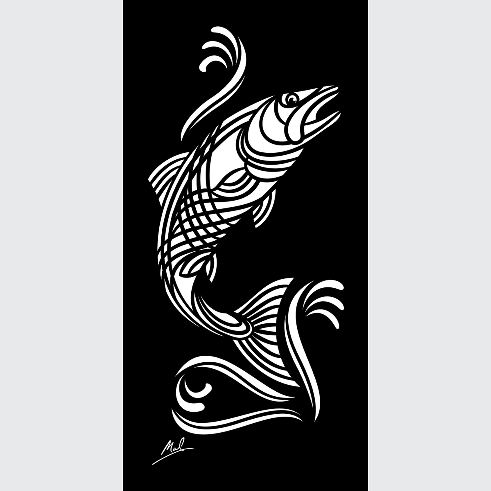 SmartScreen Leaping Salmon gallery detail image