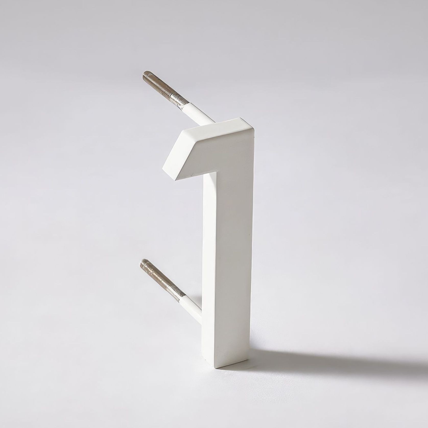 White Stainless Steel Numbers & Letters gallery detail image