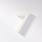 White Stainless Steel Numbers & Letters gallery detail image