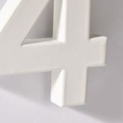 White Stainless Steel Numbers & Letters gallery detail image