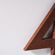 Corten Steel Numbers & Letters gallery detail image