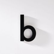 Black Stainless Steel Numbers & Letters gallery detail image