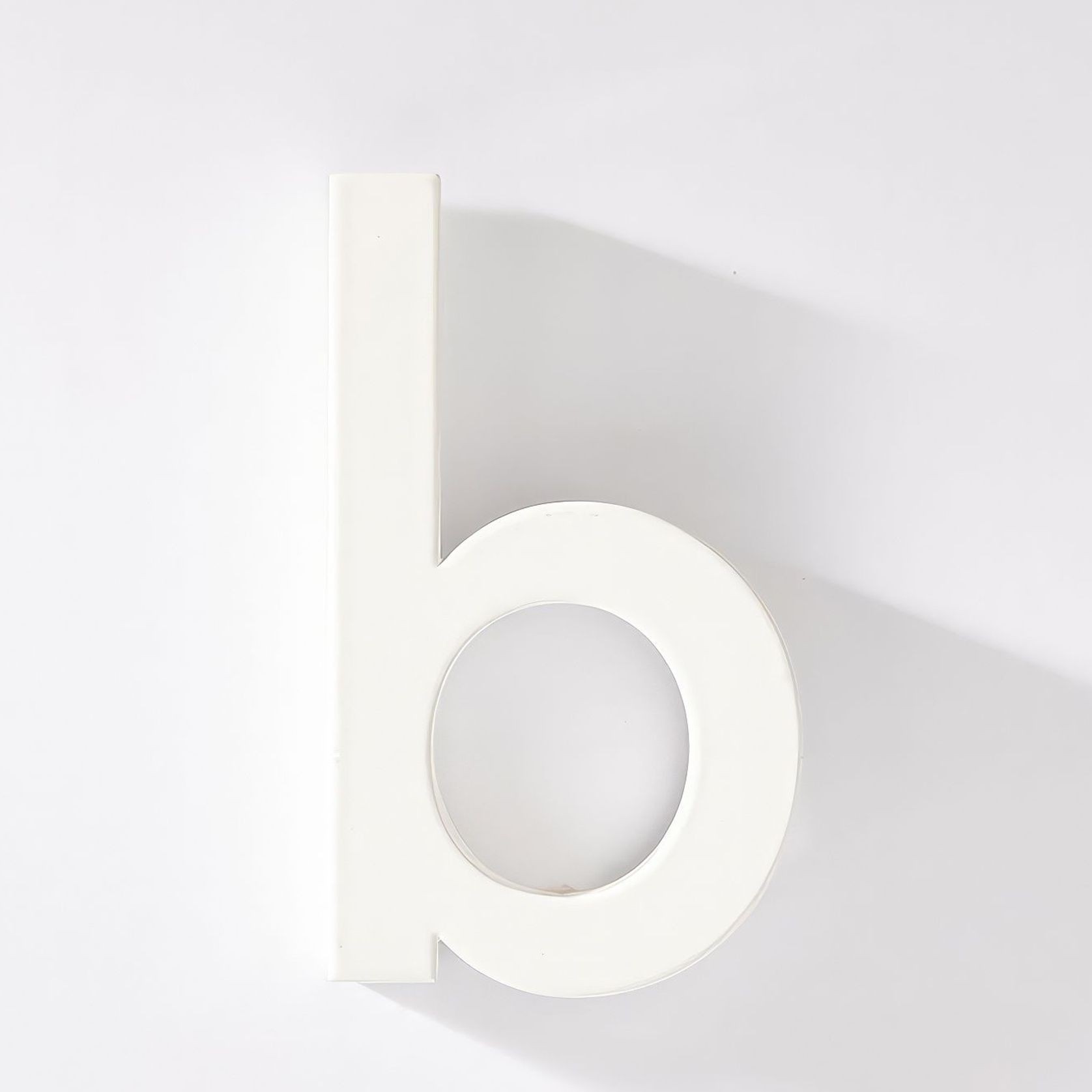 White Stainless Steel Numbers & Letters gallery detail image