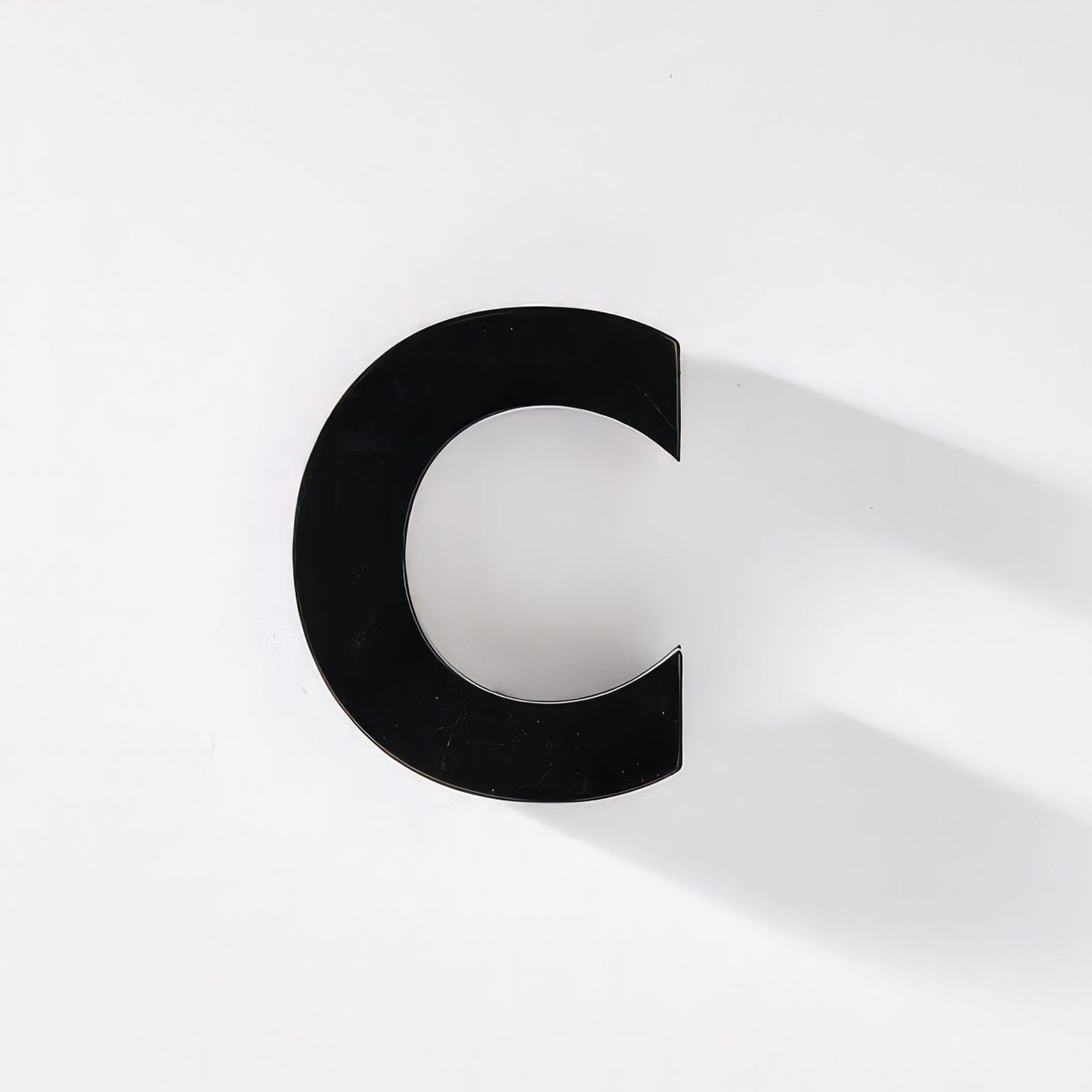 Black Stainless Steel Numbers & Letters gallery detail image