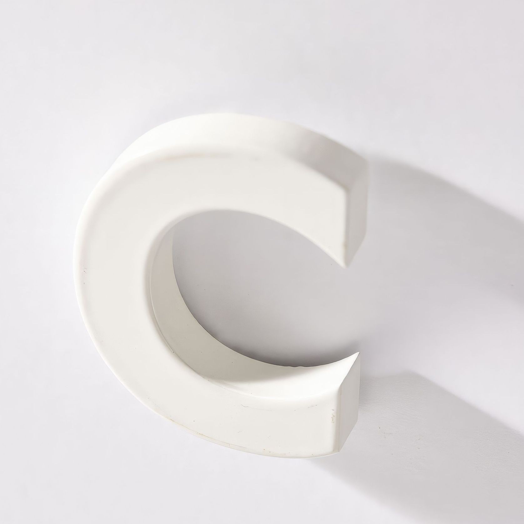 White Stainless Steel Numbers & Letters gallery detail image