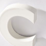 White Stainless Steel Numbers & Letters gallery detail image