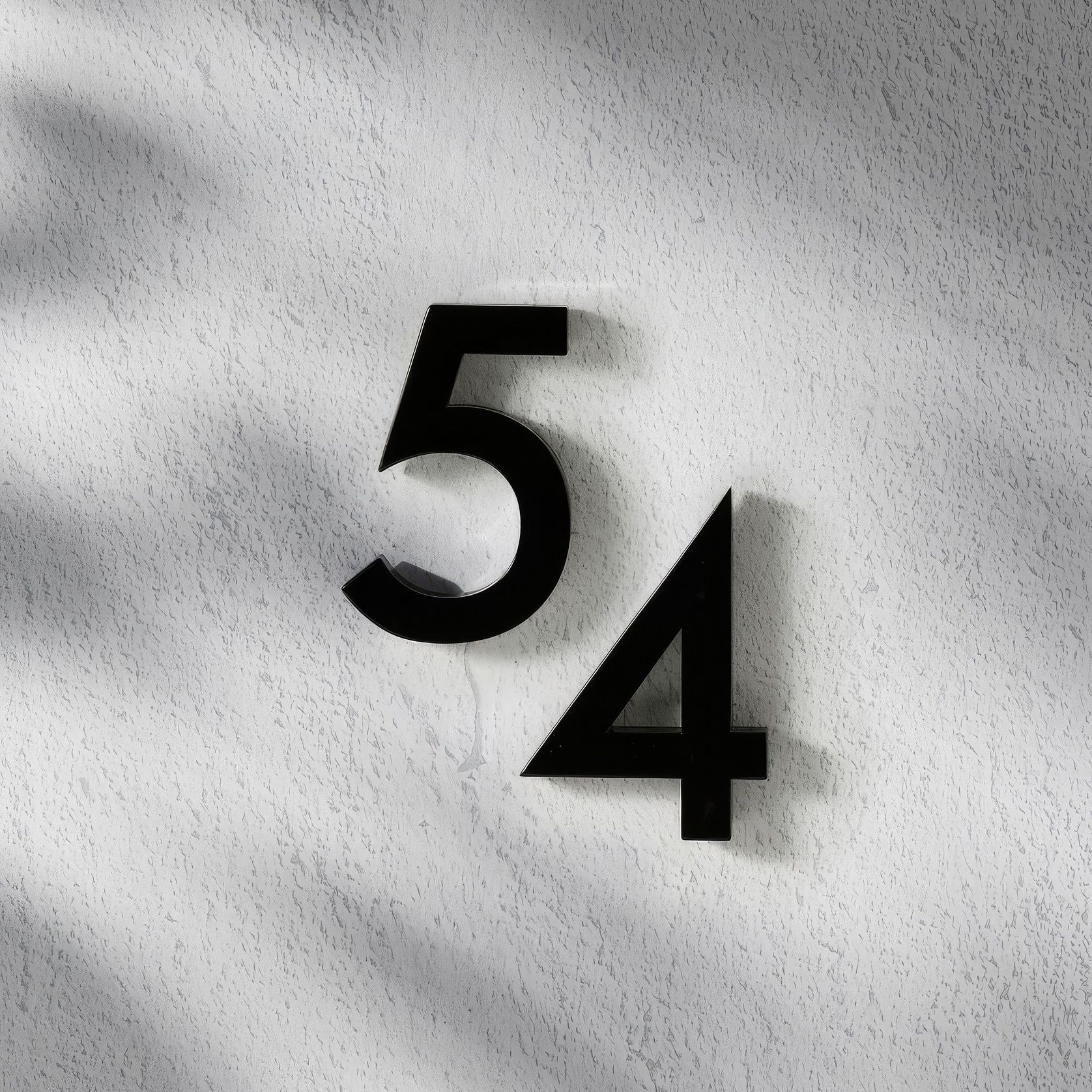 Black Stainless Steel Numbers & Letters gallery detail image