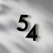 Black Stainless Steel Numbers & Letters gallery detail image
