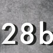 White Stainless Steel Numbers & Letters gallery detail image