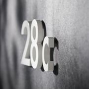 White Stainless Steel Numbers & Letters gallery detail image