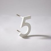 White Stainless Steel Numbers & Letters gallery detail image