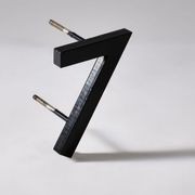 Black Stainless Steel Numbers & Letters gallery detail image