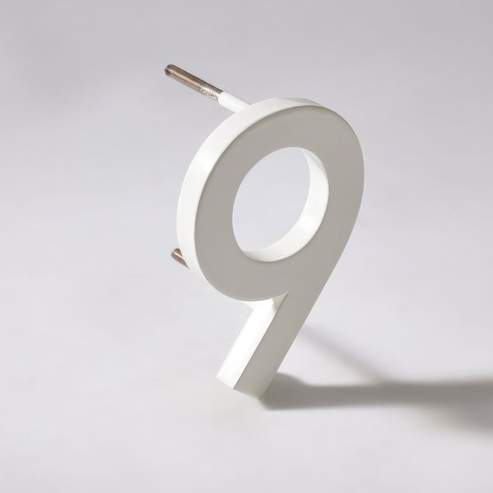 White Stainless Steel Numbers & Letters gallery detail image